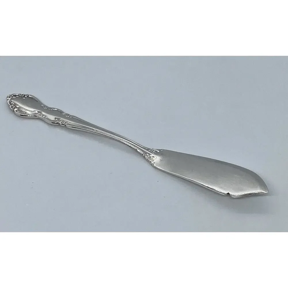 Butter Spreader Towle Supreme Cutlery BARONESS Silver Plate (E.P.) 6 3/4” Korea